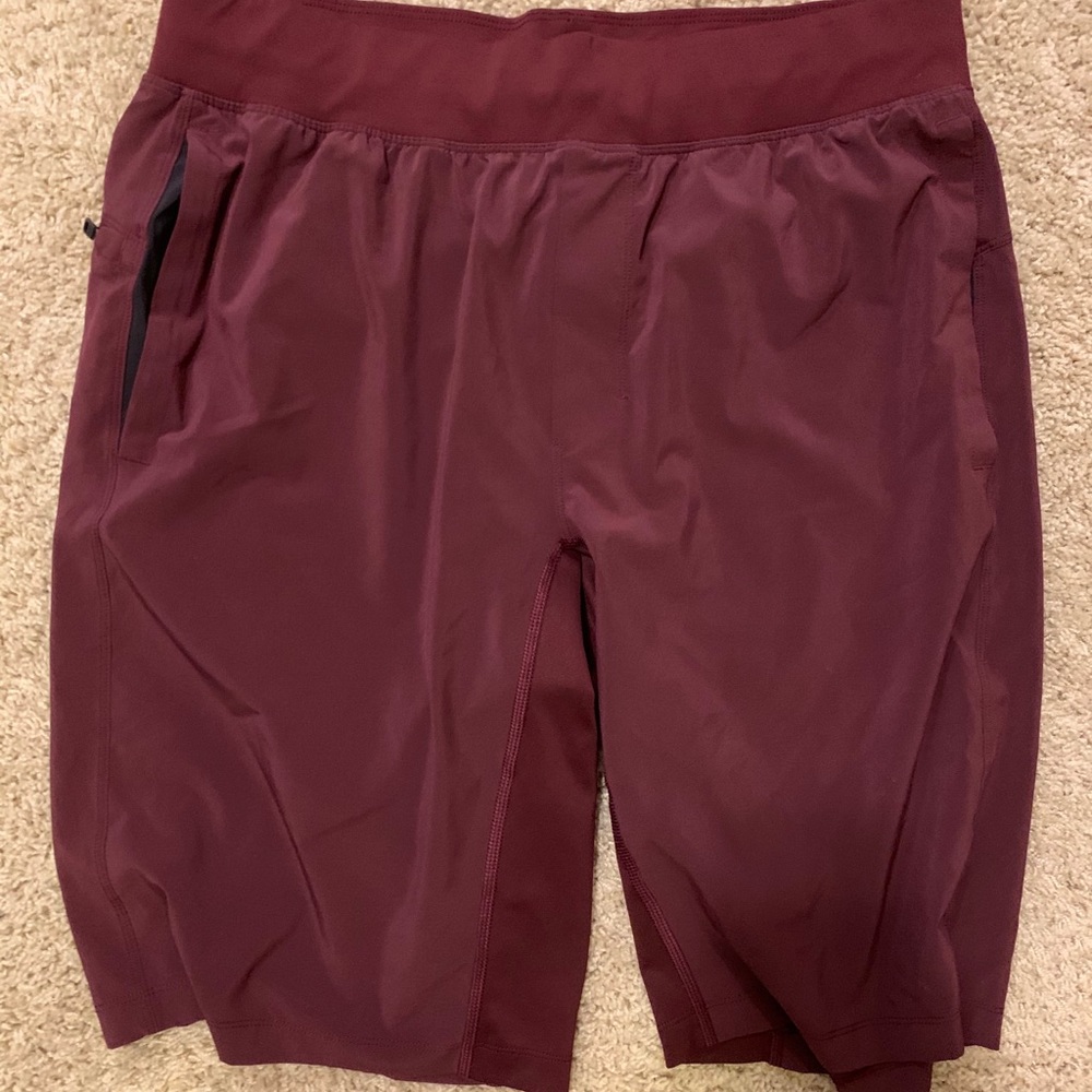 Lululemon maroon shorts